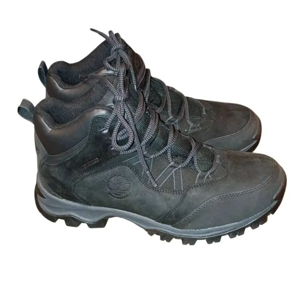 Timberland Men's Mt. Major 2 Mid Waterproof Hiking Boots size 10 Black